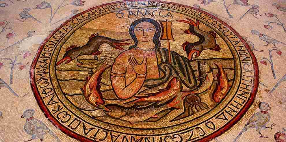 o church of the apostles medallion mosaics